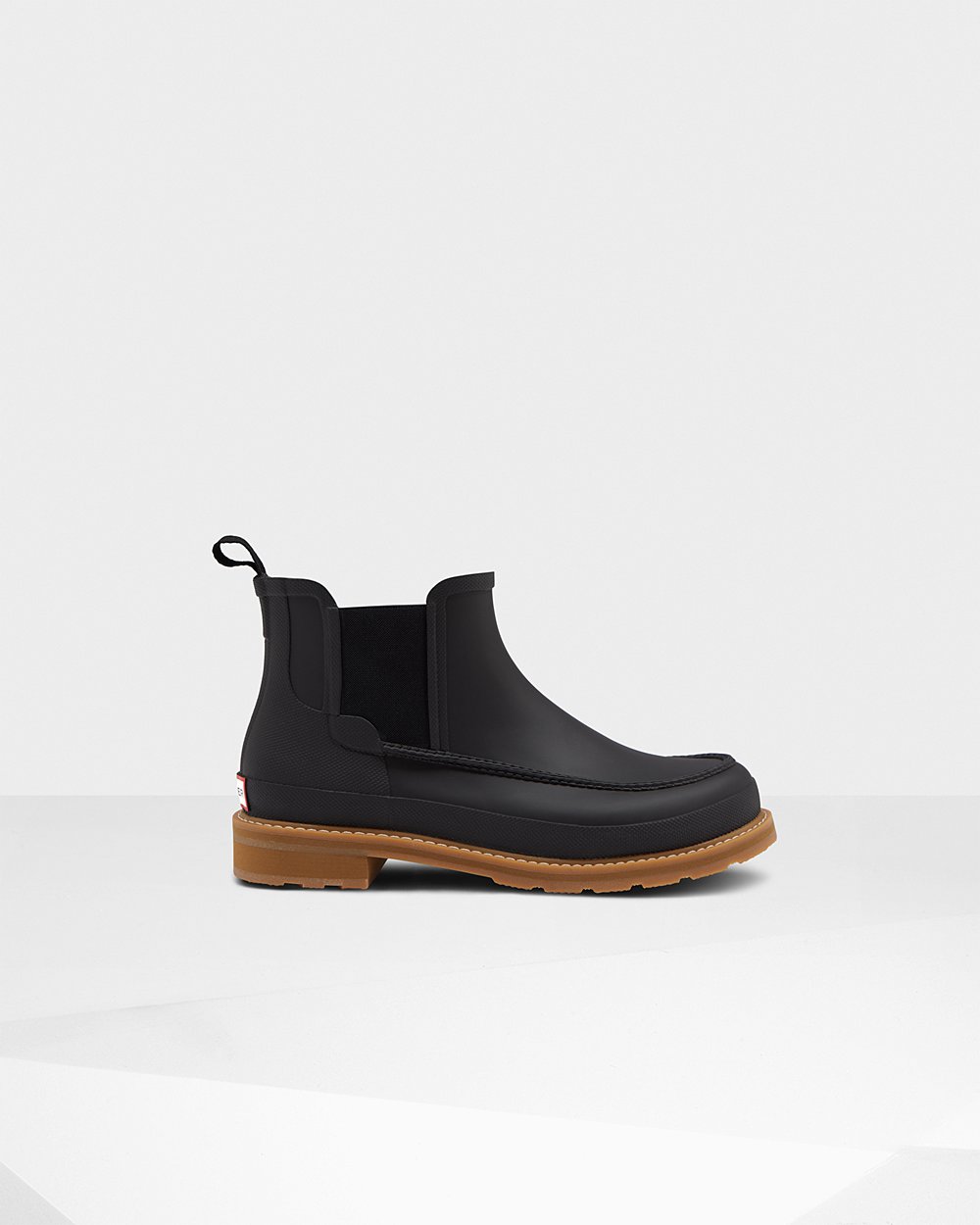 Botas Chelsea Hunter Homem Pretas - Original Moc Toe - 37YQKGZMD